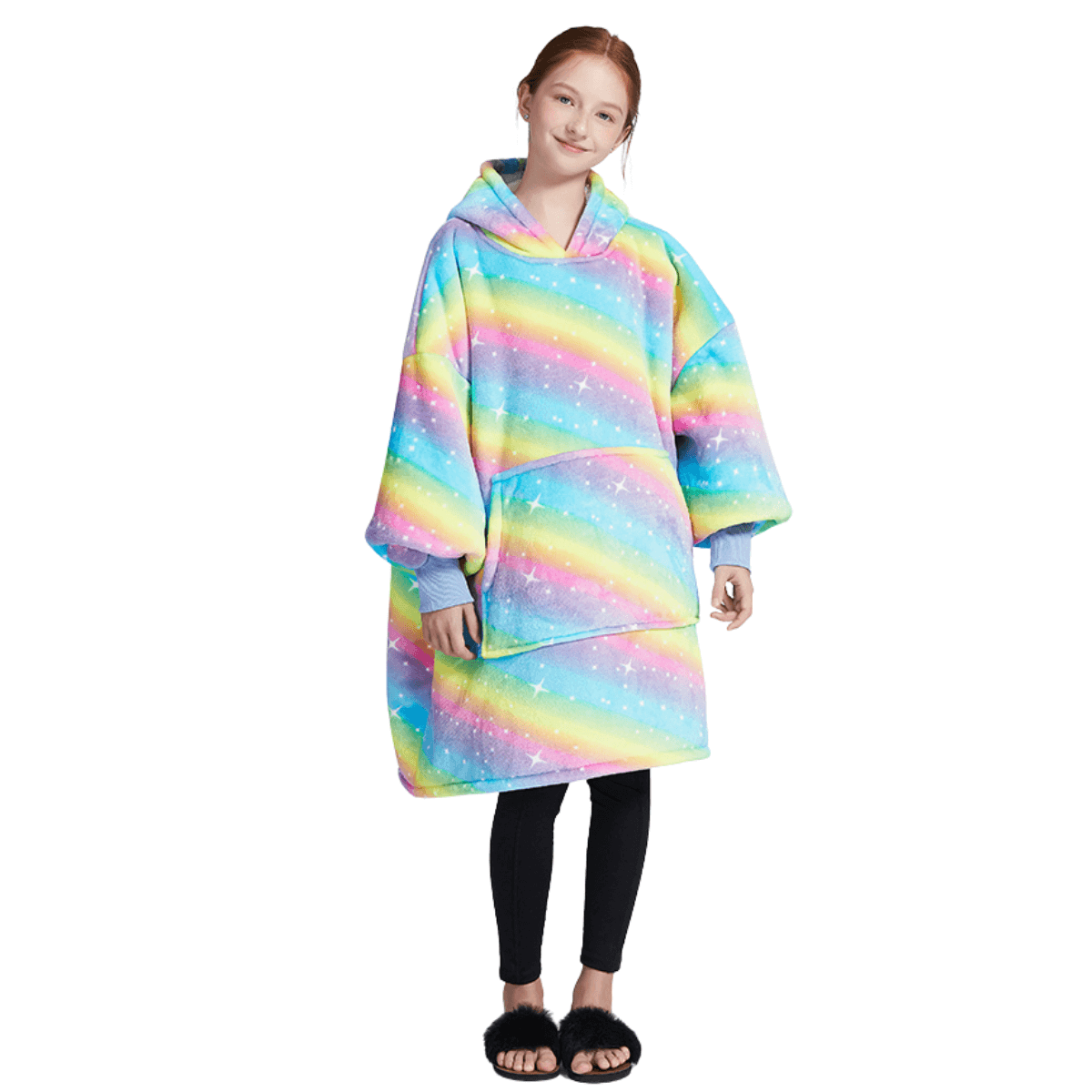 Unisex Oversized Plush Blanket Hoodie