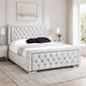 White Crushed Velvet