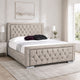 Cream Faux Leather