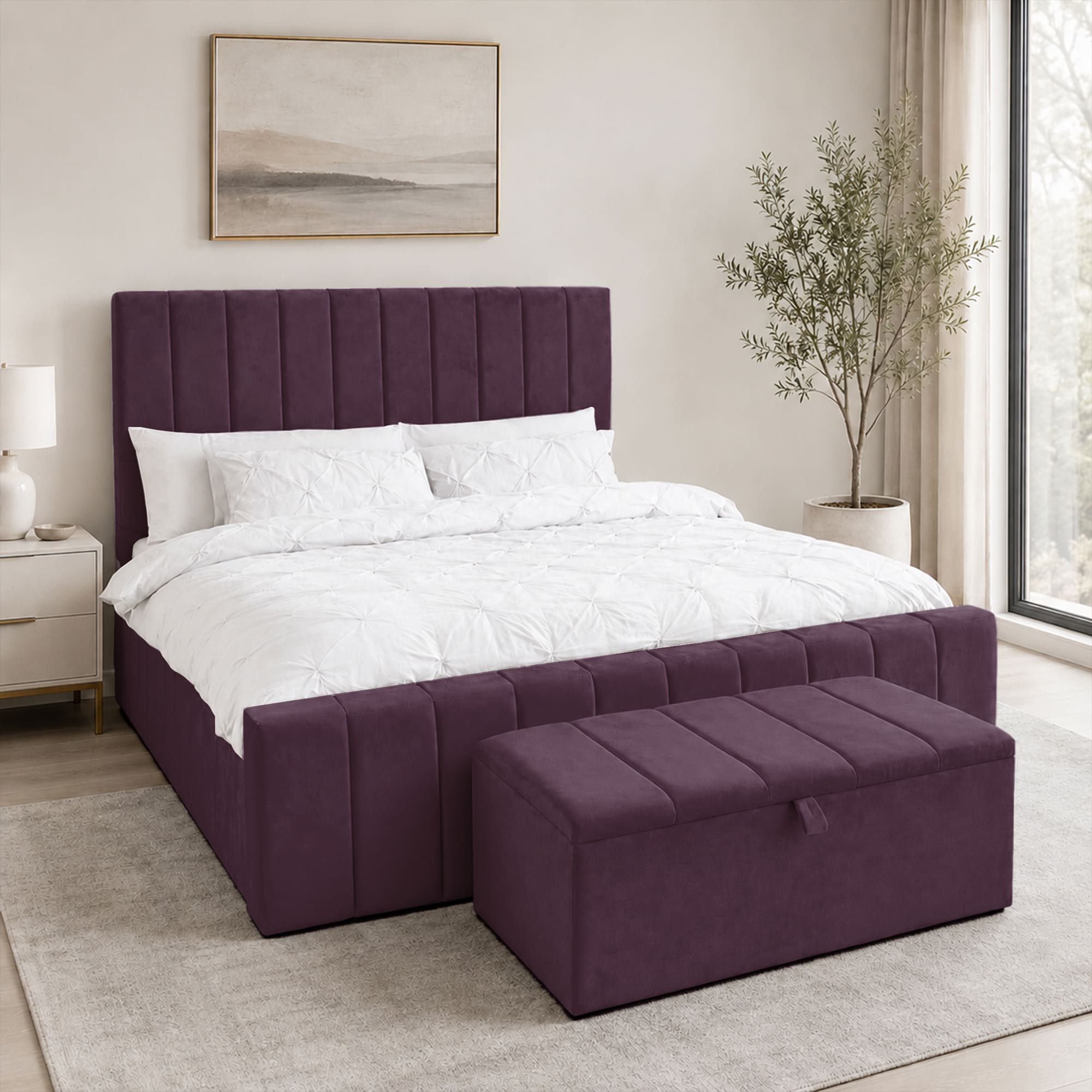 Panel Plush Bedframe