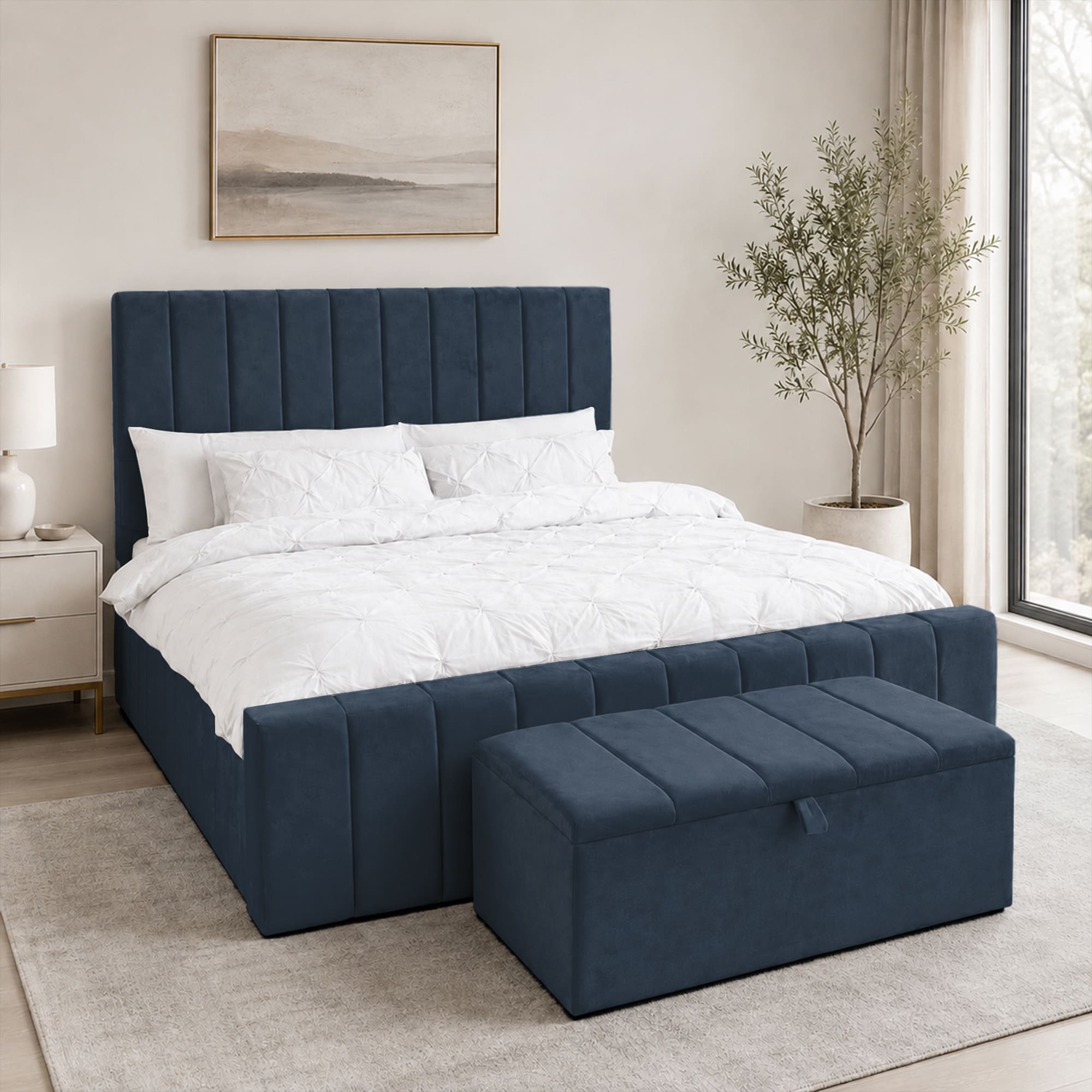 Panel Plush Bedframe