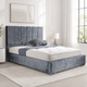 Denim Crushed Velvet