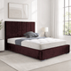 Aubergine Crushed Velvet