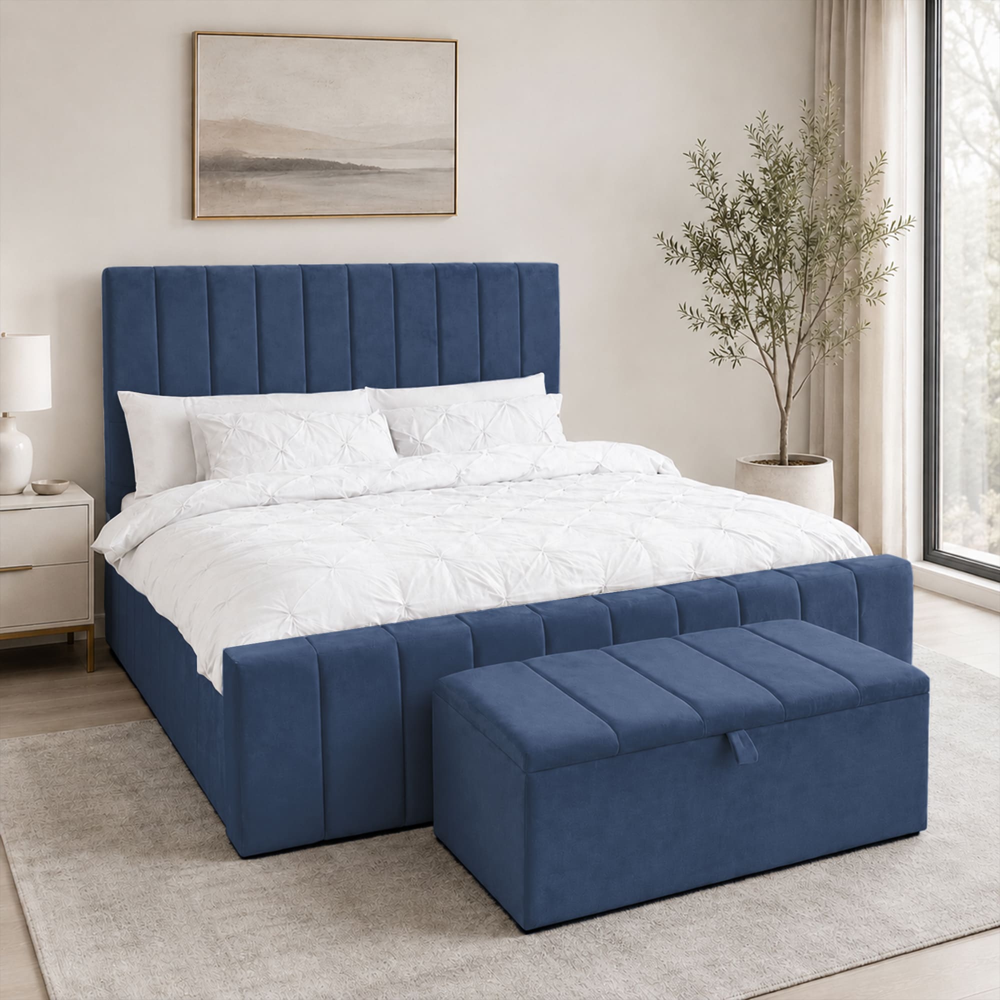 Panel Plush Bedframe