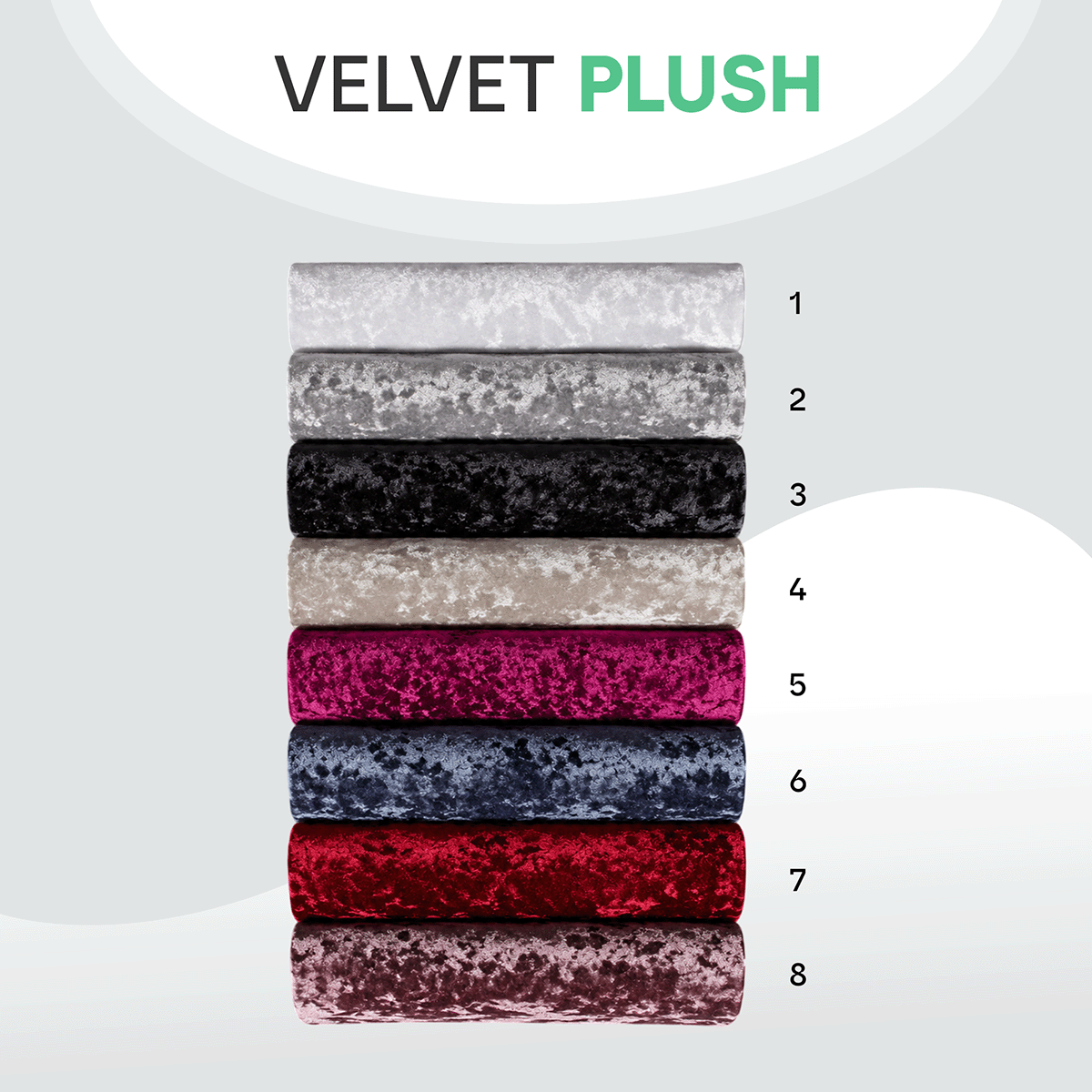 Royal Swan Sleigh Bed Crushed Velvet
