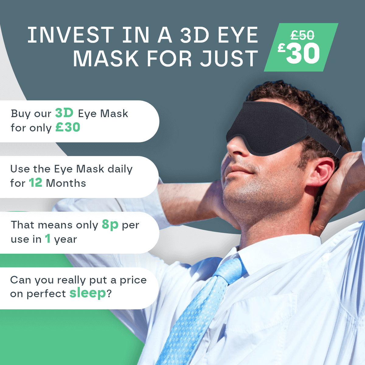 3D Sleep Eye Mask