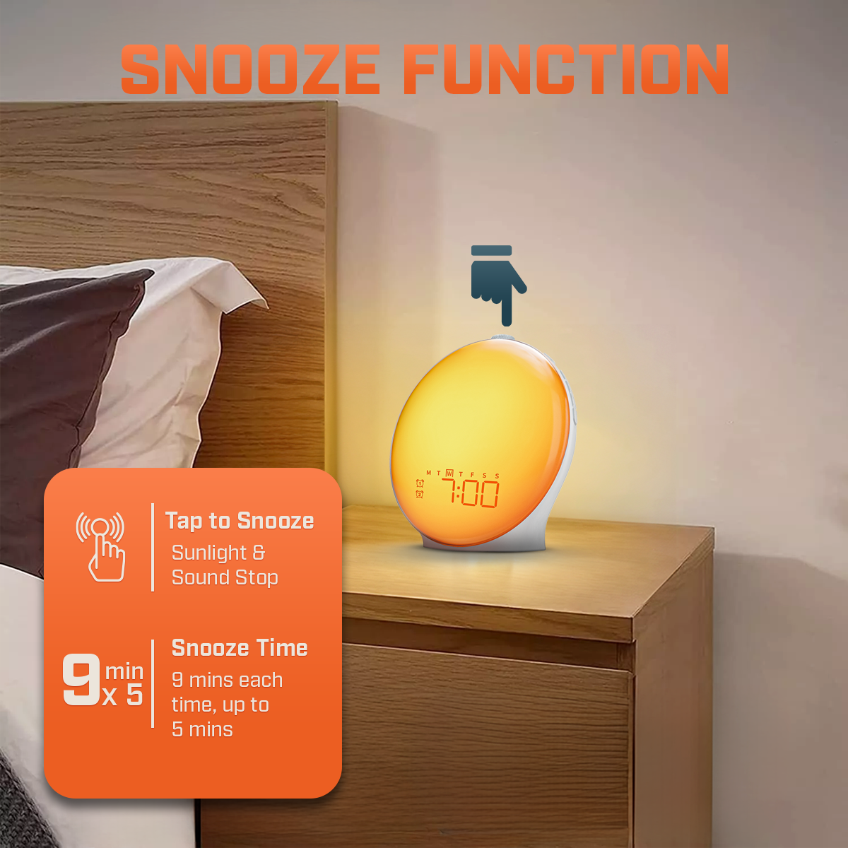 Smart Wake Up Alarm Clock