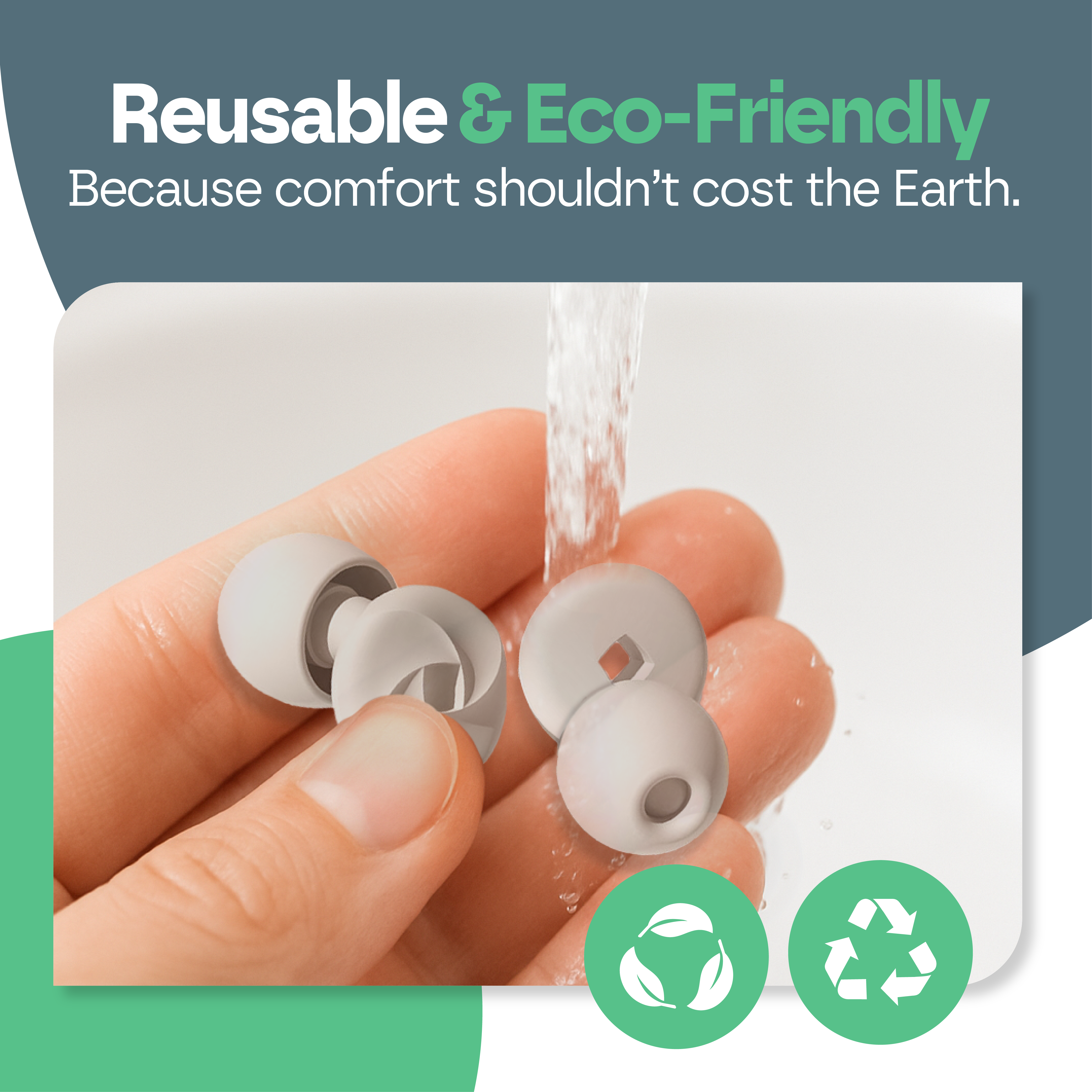 Ear Plugs Noise Cancelling Sleeping Soft Silicone Anti Snoring Noise Blocking | UK