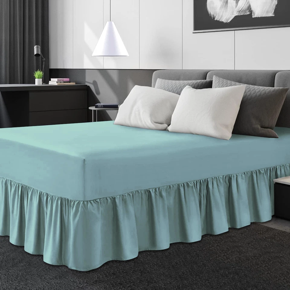 Extra Deep Fitted Polycotton Valance Bed Sheet