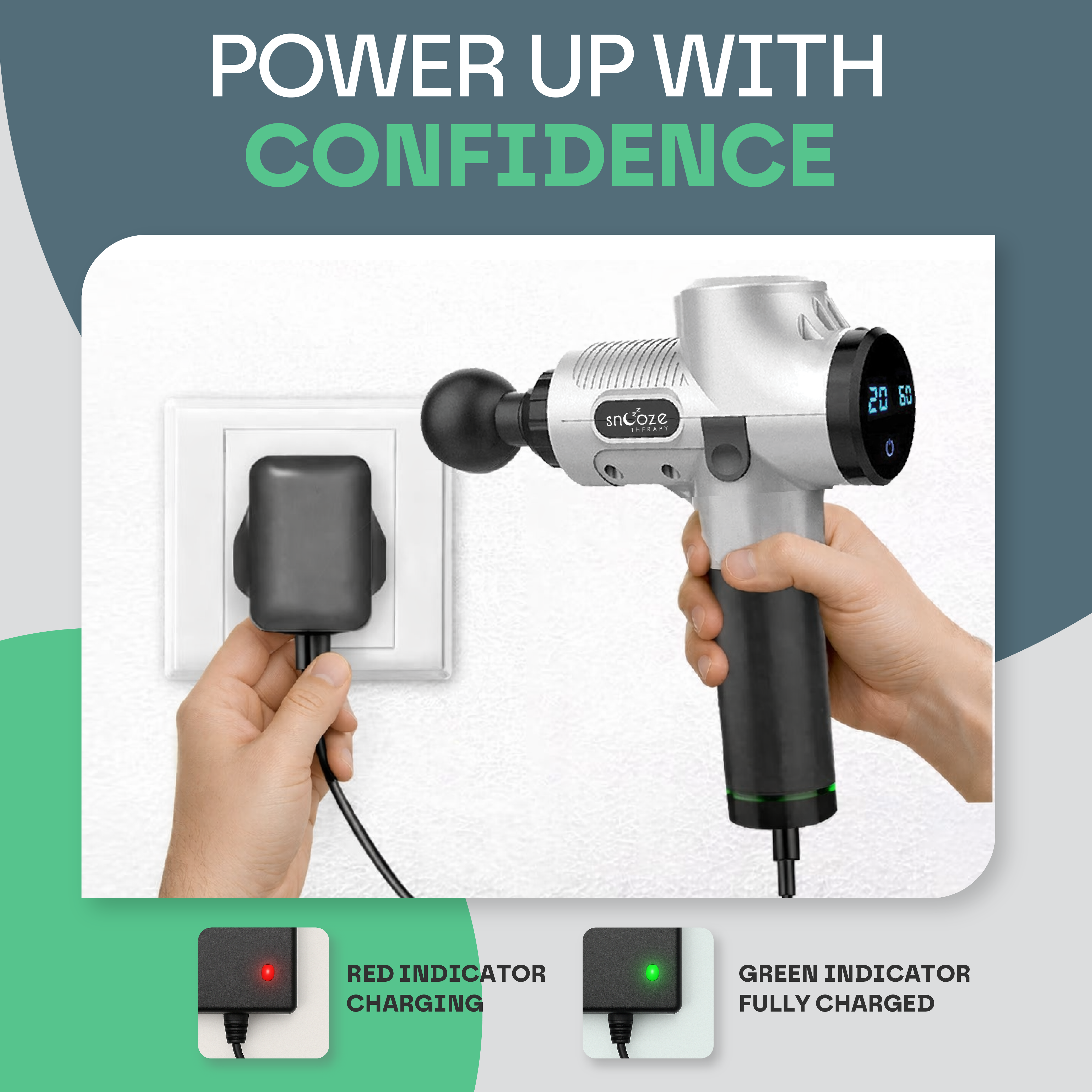 Replacement Charger For Massage Gun Pro