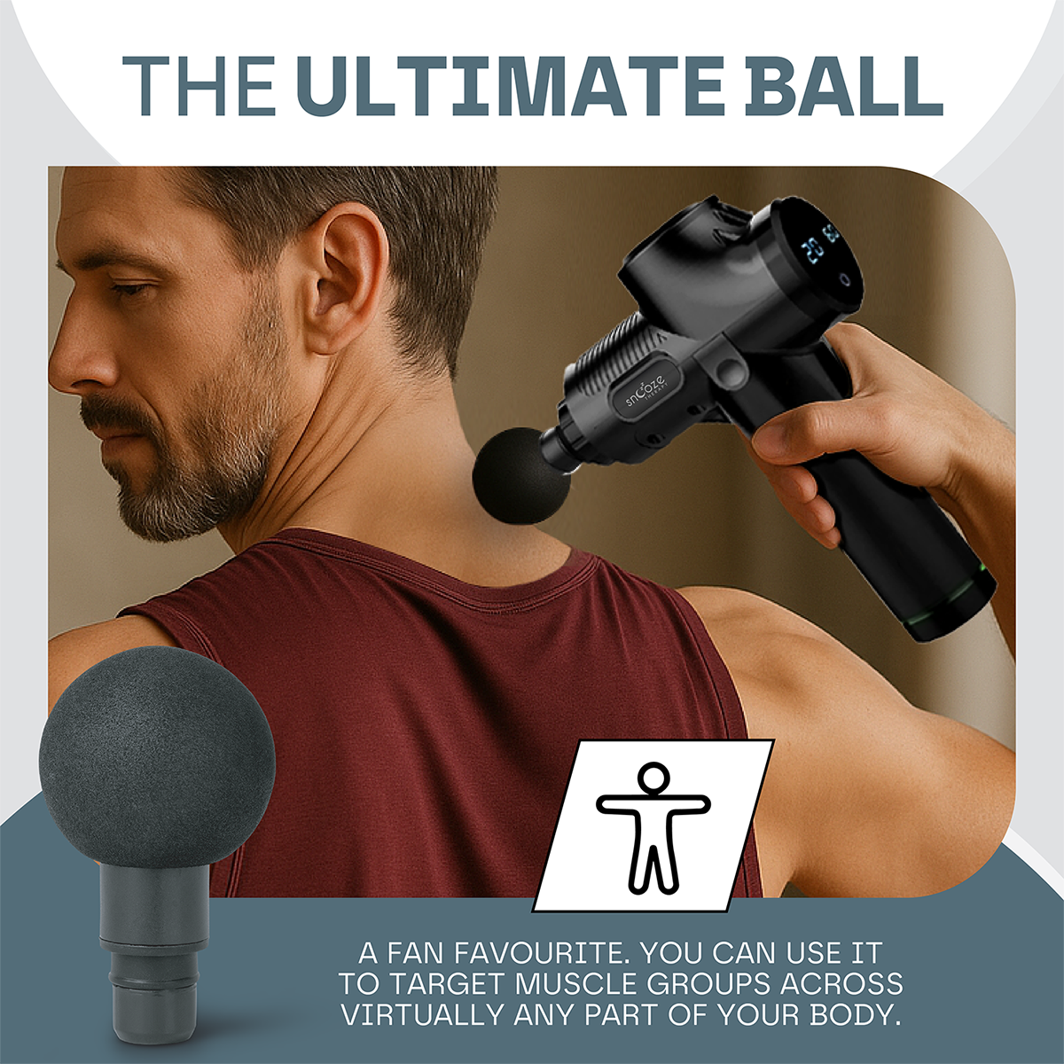 Universal Massage Gun Head Attachments