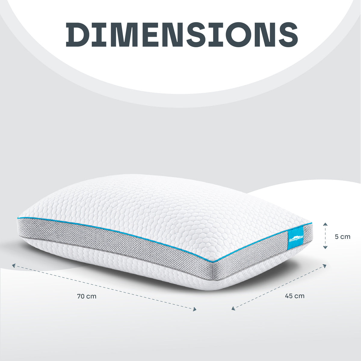 Premium 3D Hybrid Pillow (6 Layers)