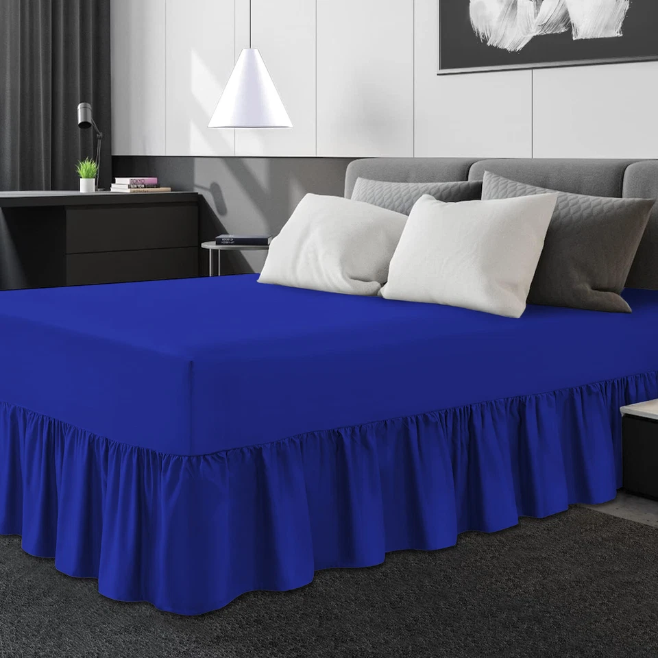 Extra Deep Fitted Polycotton Valance Bed Sheet