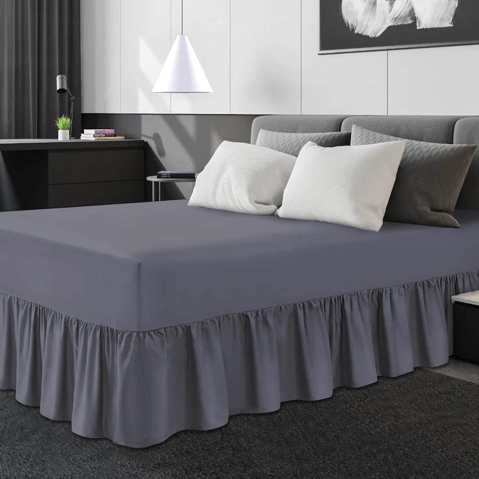 Extra Deep Fitted Polycotton Valance Bed Sheet