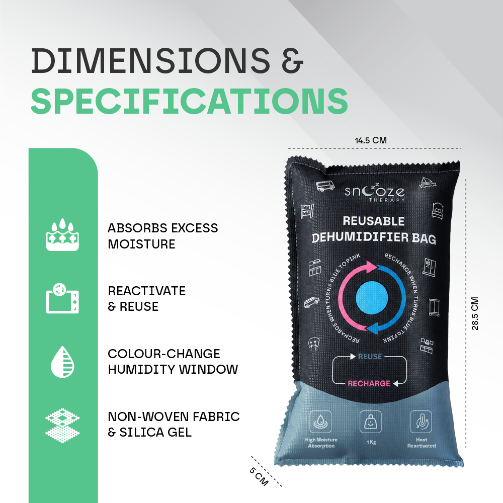 Reusable Dehumidifier Bags