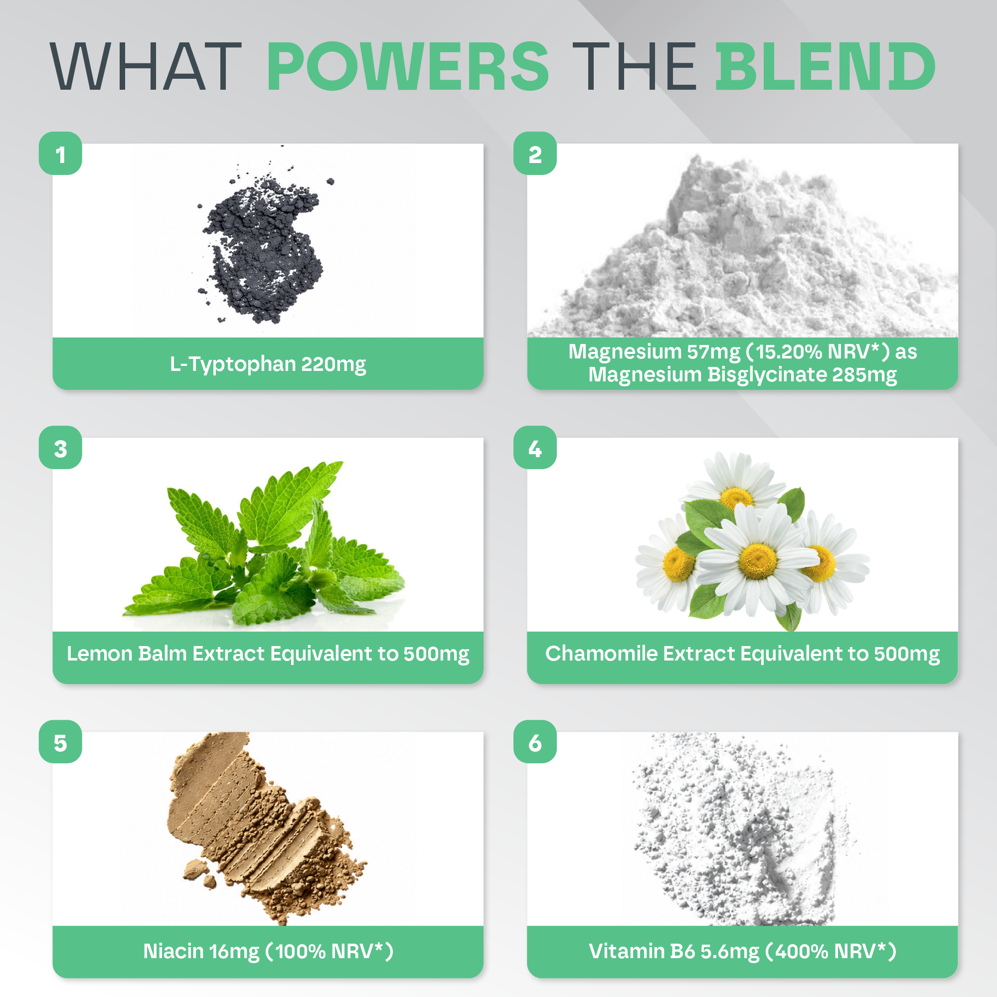 Sleep Blend Food Supplements