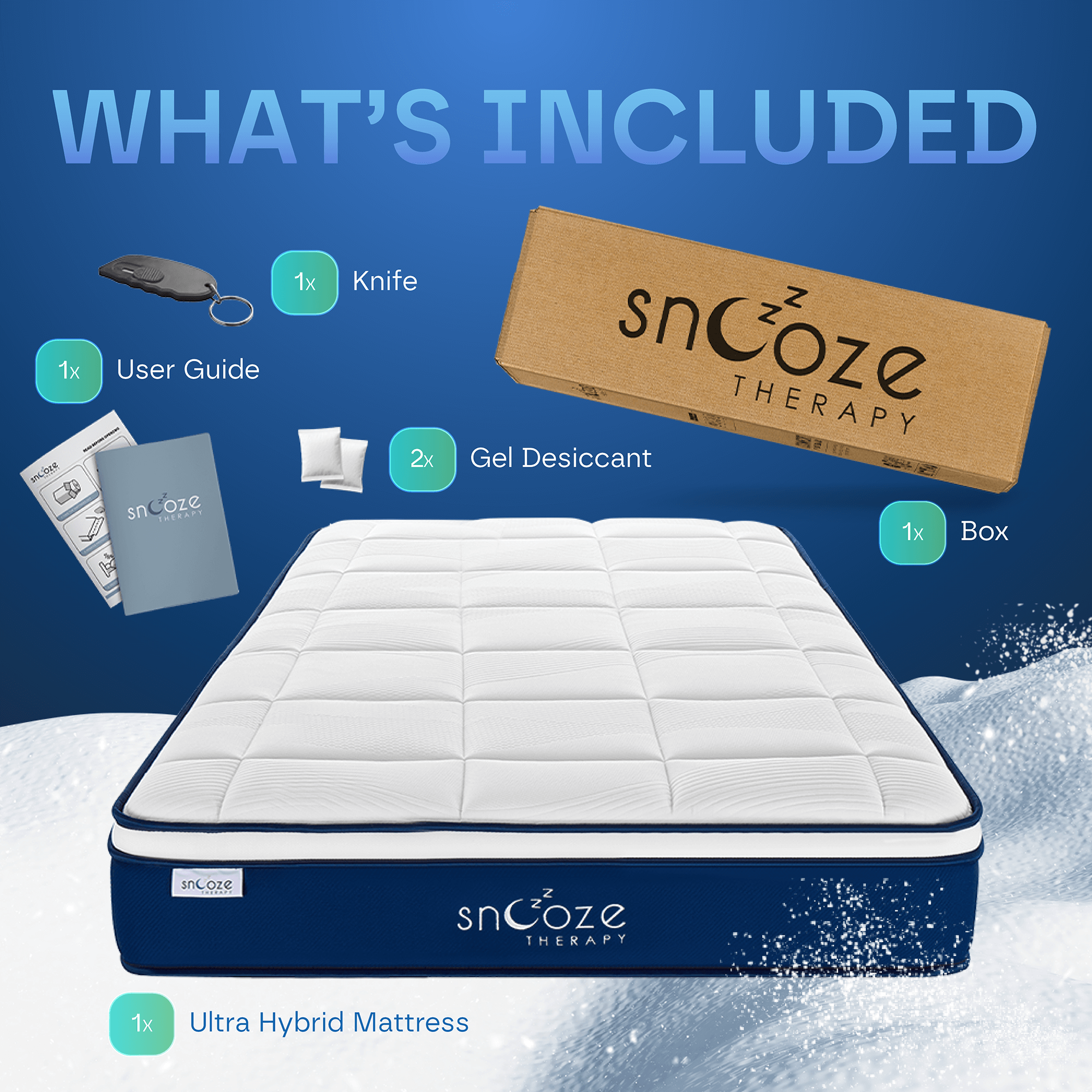 Ultra Hybrid 13-Layers Mattress DP4